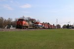 CN 2945 & 3115 lead A491 west for Battle Creek